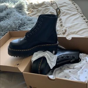 Doc martens platformed Sinclair boots